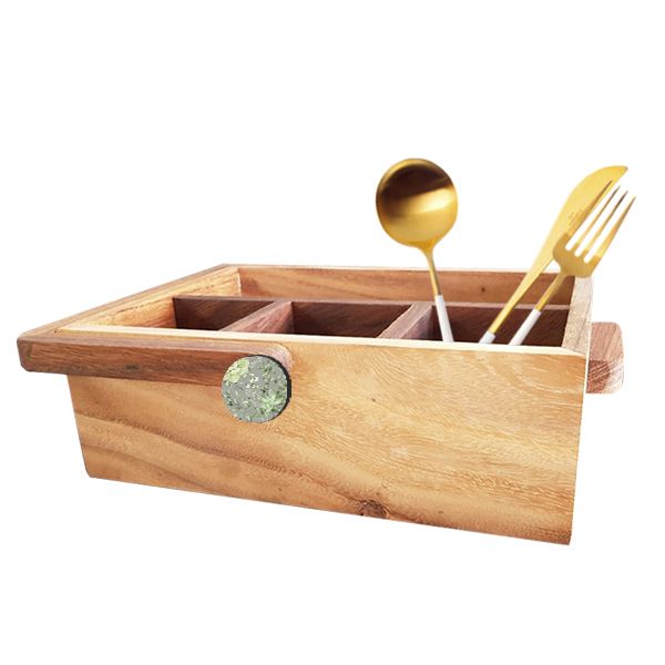 Caja de Cubiertos - Suculentas